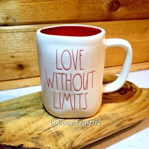 Rae Dunn "LOVE WITHOUT LIMITS" Mug